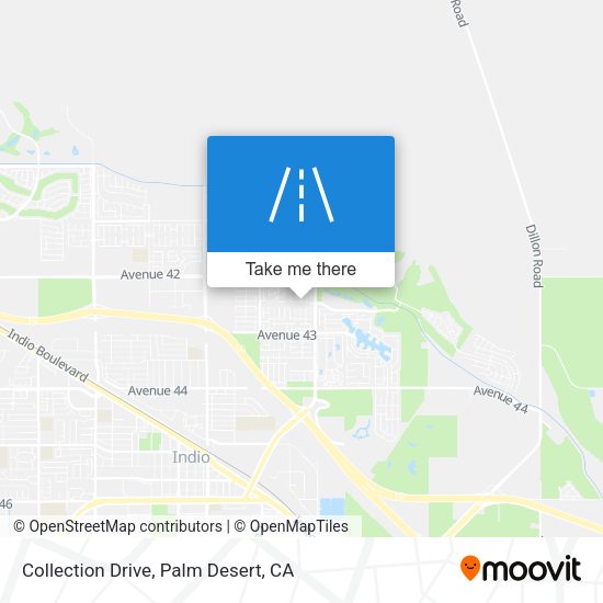 Mapa de Collection Drive