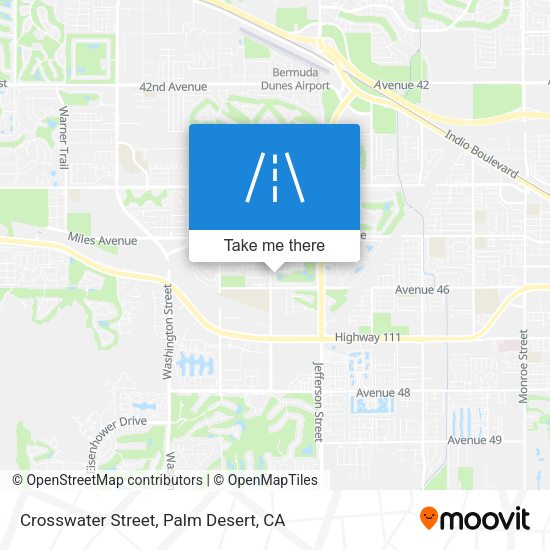 Crosswater Street map