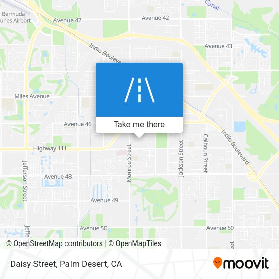 Mapa de Daisy Street
