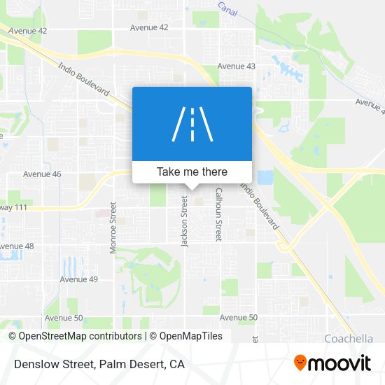 Mapa de Denslow Street