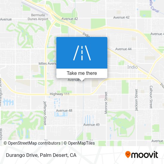 Mapa de Durango Drive