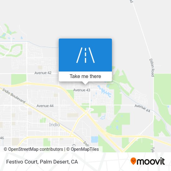 Festivo Court map