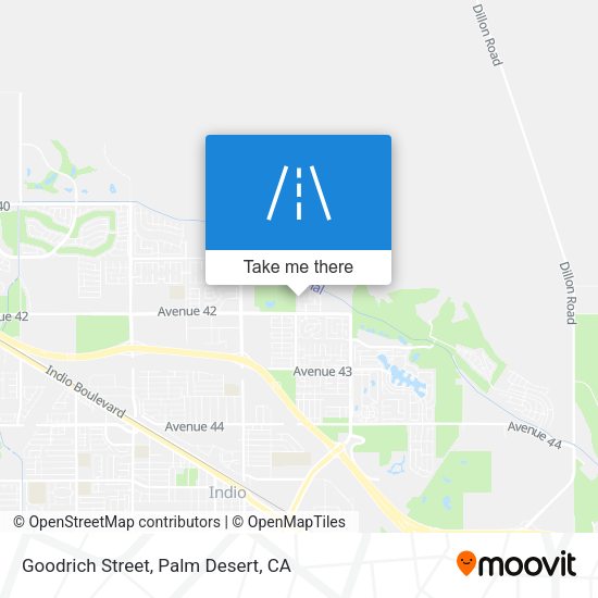 Goodrich Street map