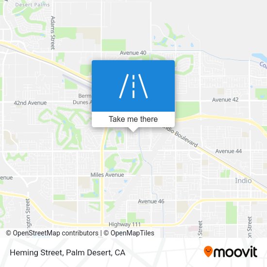 Heming Street map