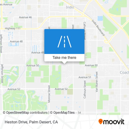 Mapa de Heston Drive