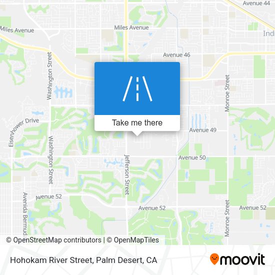 Hohokam River Street map