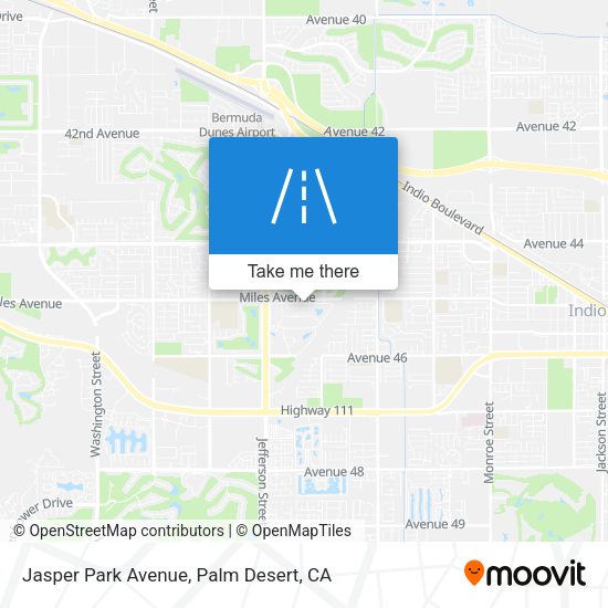 Mapa de Jasper Park Avenue