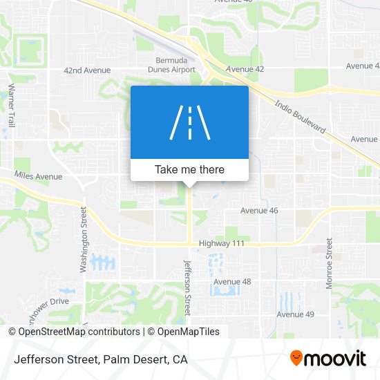Jefferson Street map