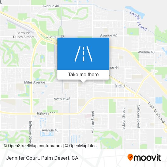 Jennifer Court map