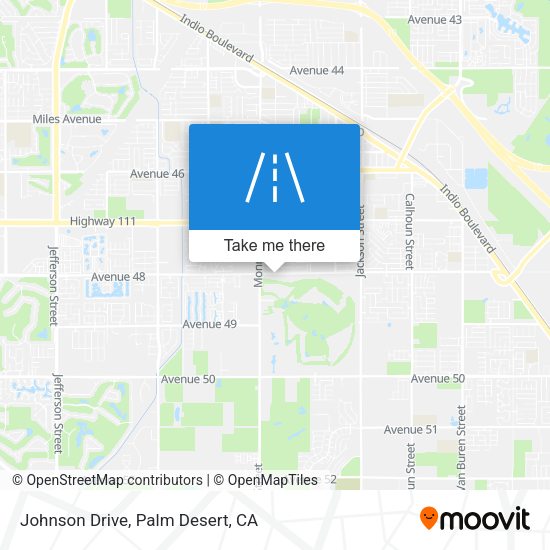 Mapa de Johnson Drive