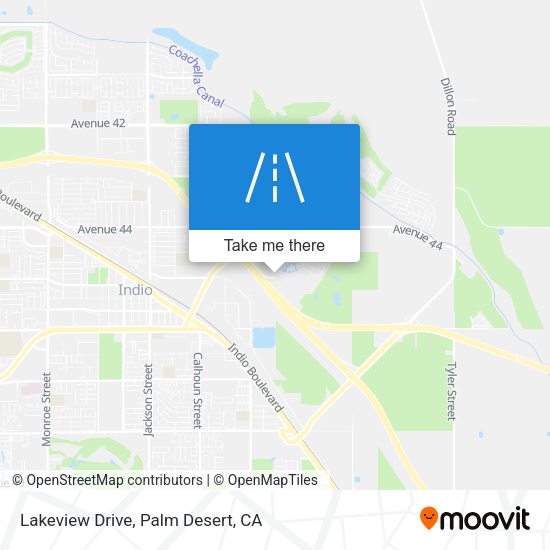 Mapa de Lakeview Drive