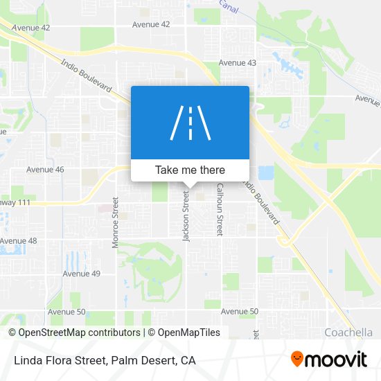 Linda Flora Street map