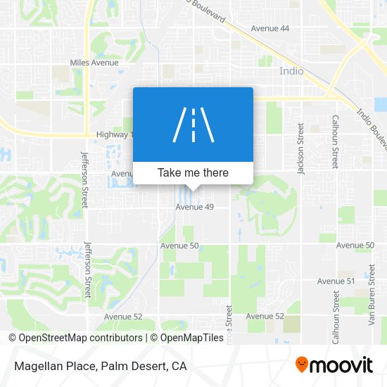 Magellan Place map