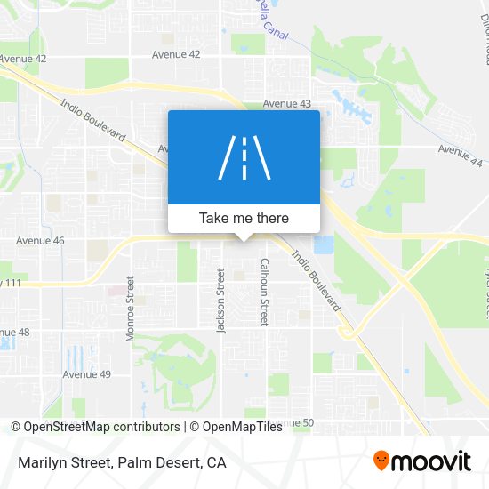 Mapa de Marilyn Street