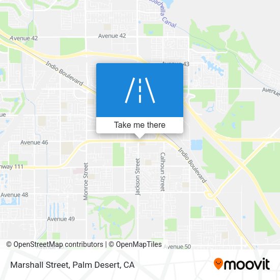 Mapa de Marshall Street