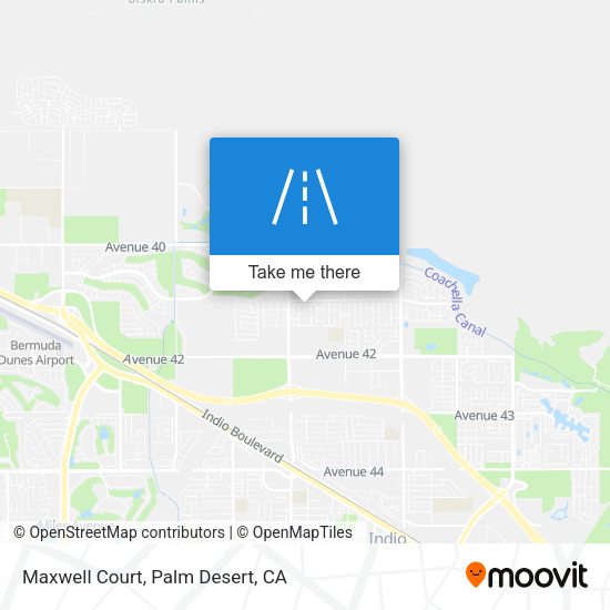 Mapa de Maxwell Court