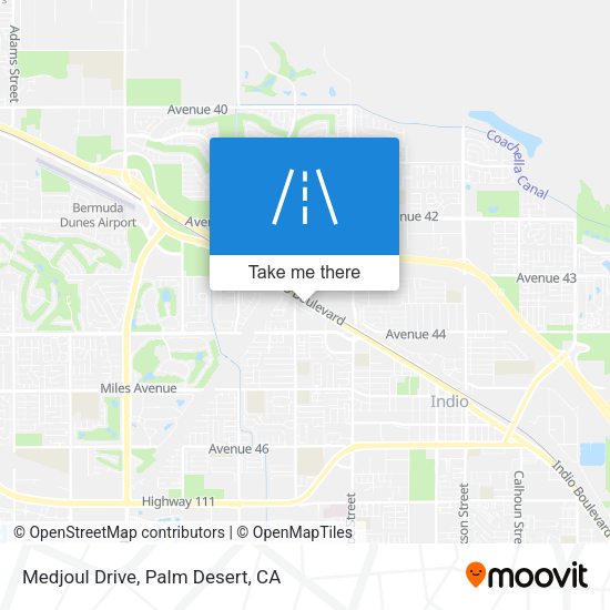 Medjoul Drive map