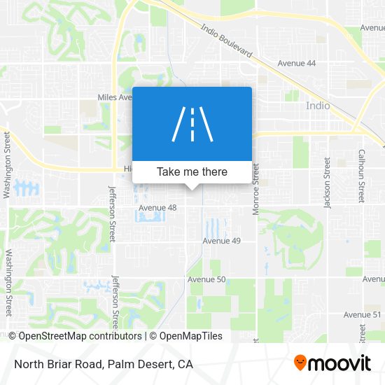 Mapa de North Briar Road