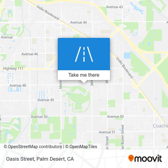 Mapa de Oasis Street