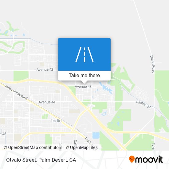 Mapa de Otvalo Street