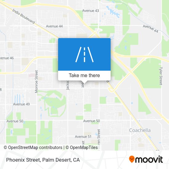 Mapa de Phoenix Street