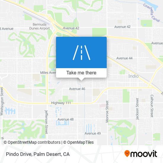 Pindo Drive map