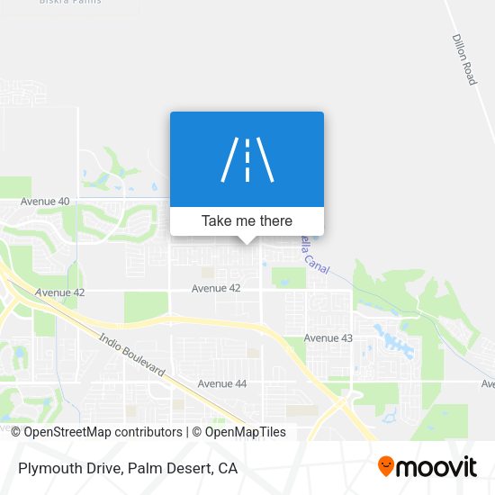 Mapa de Plymouth Drive