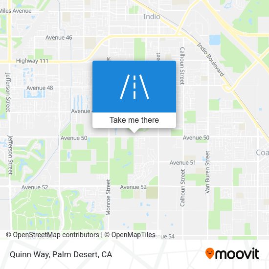 Mapa de Quinn Way