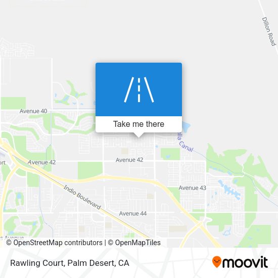 Rawling Court map