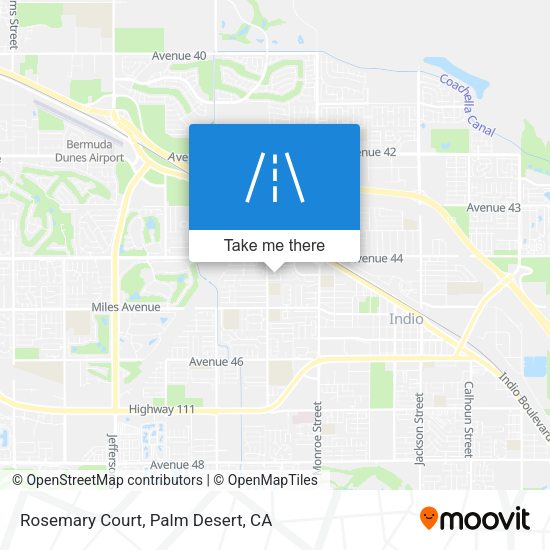 Rosemary Court map