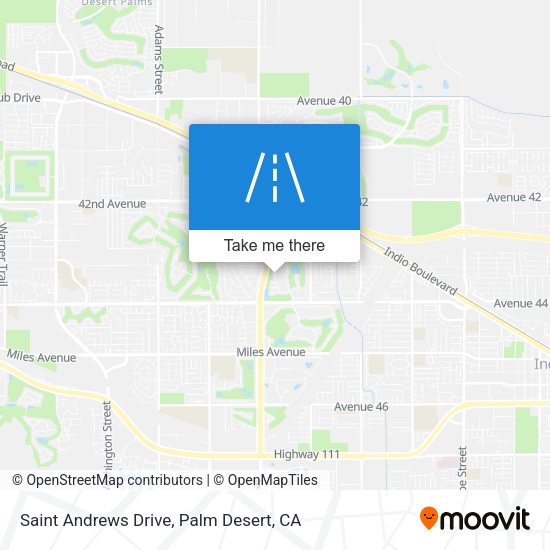 Mapa de Saint Andrews Drive