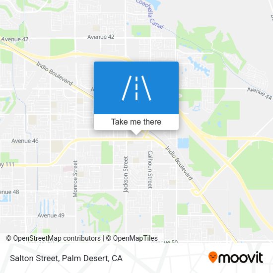 Mapa de Salton Street