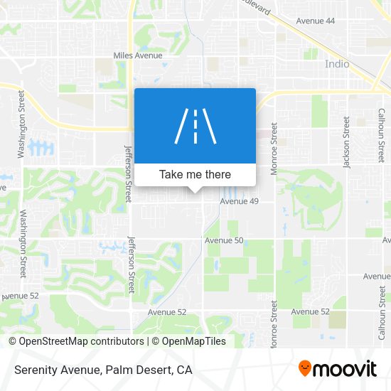 Mapa de Serenity Avenue