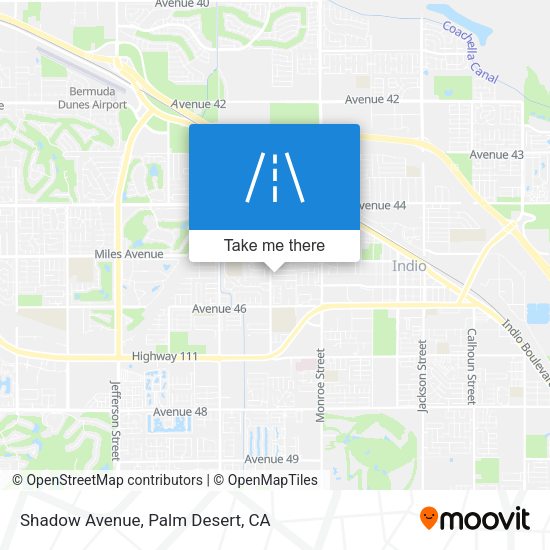 Mapa de Shadow Avenue