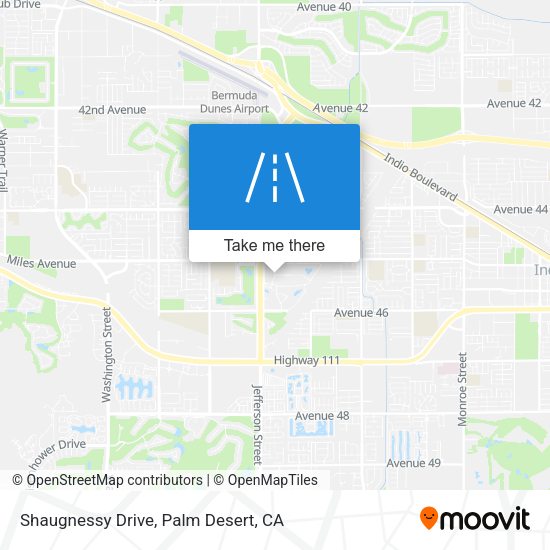 Mapa de Shaugnessy Drive