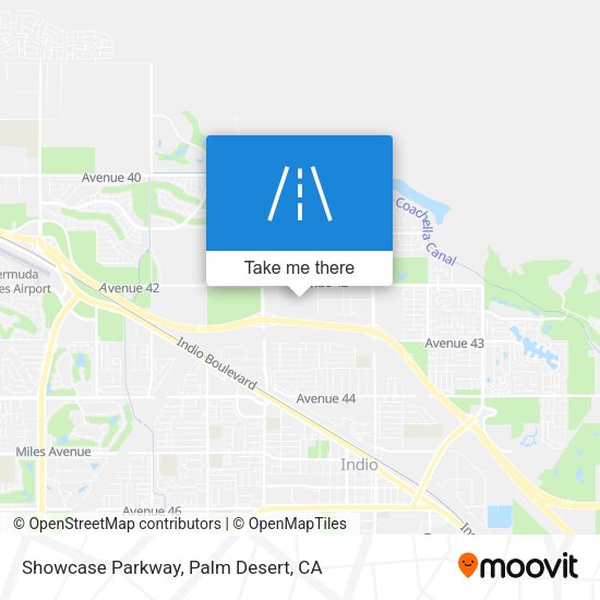 Showcase Parkway map