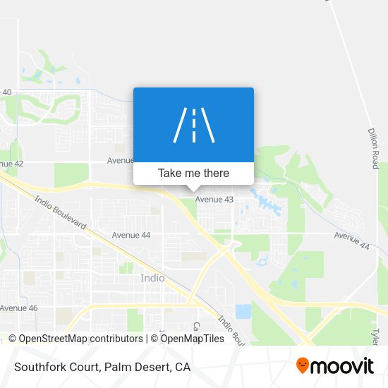 Southfork Court map