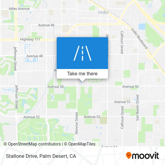 Stallone Drive map