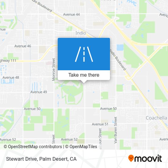Mapa de Stewart Drive