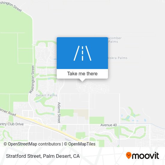 Stratford Street map