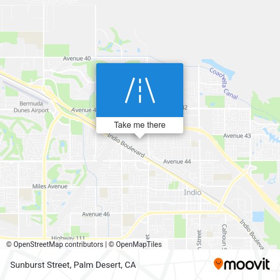 Sunburst Street map