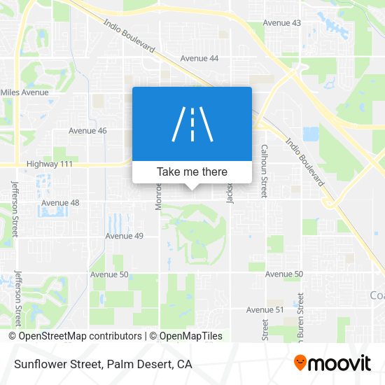 Sunflower Street map
