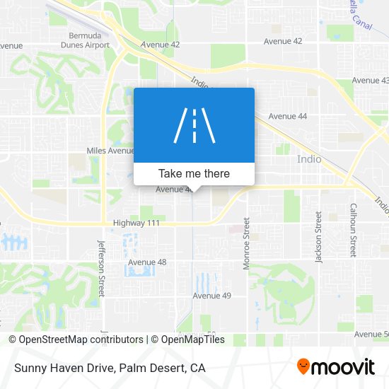 Sunny Haven Drive map