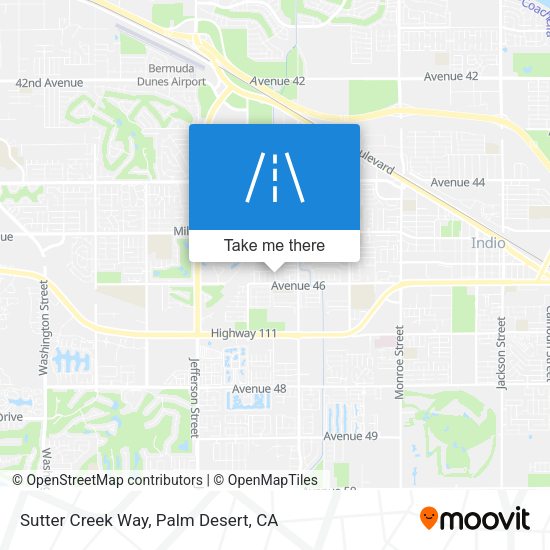Mapa de Sutter Creek Way