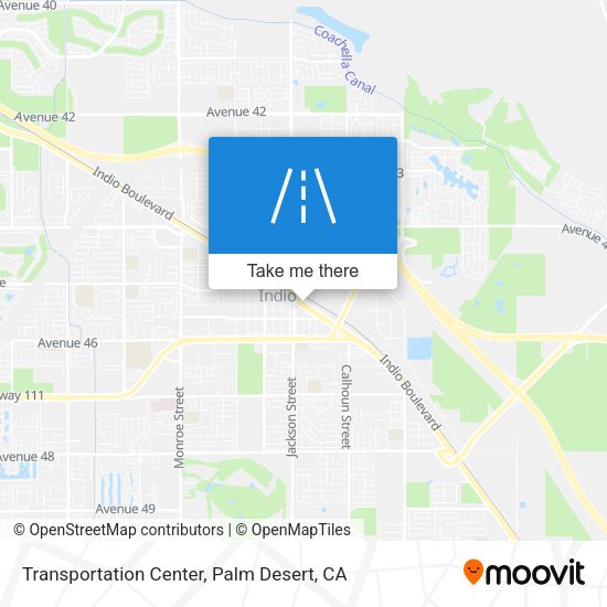 Transportation Center map