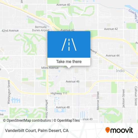 Mapa de Vanderbilt Court