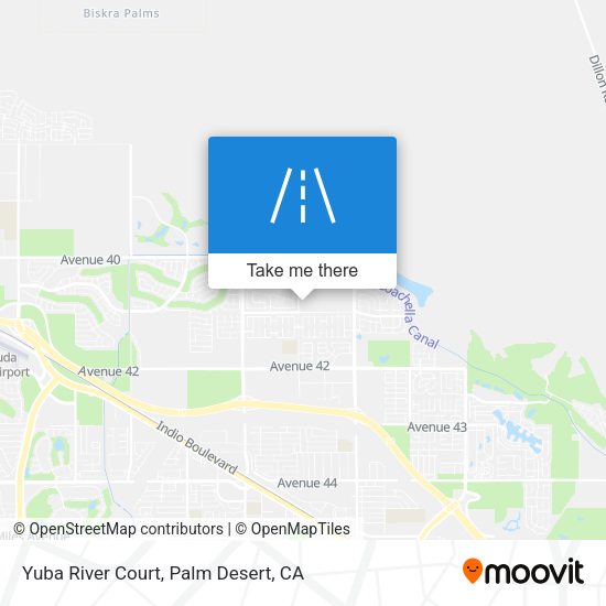 Mapa de Yuba River Court