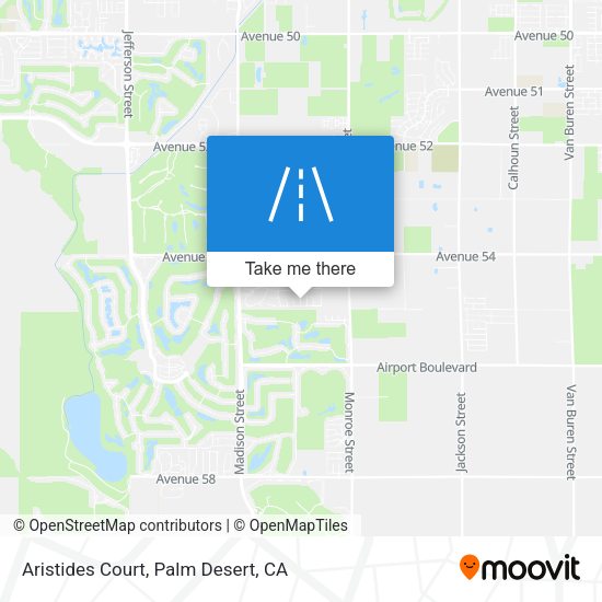 Aristides Court map
