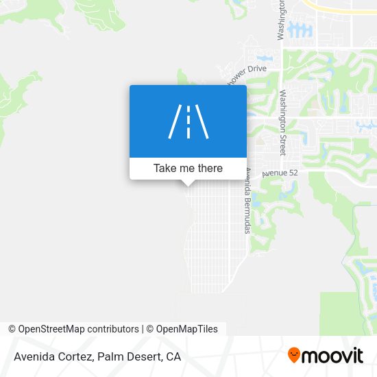 Avenida Cortez map