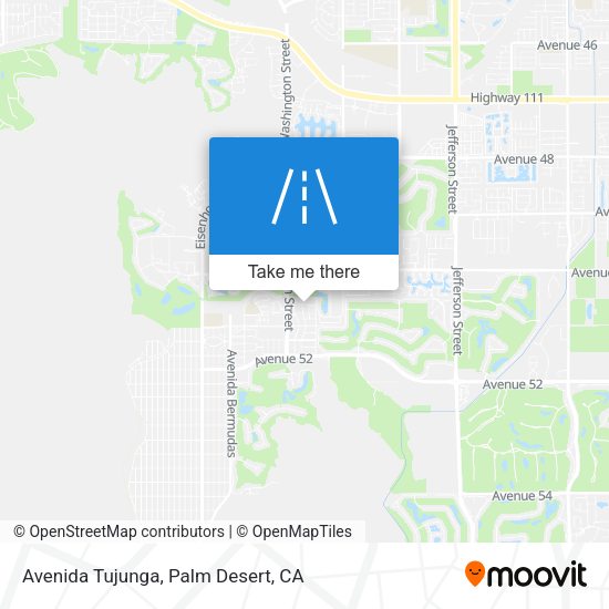 Avenida Tujunga map